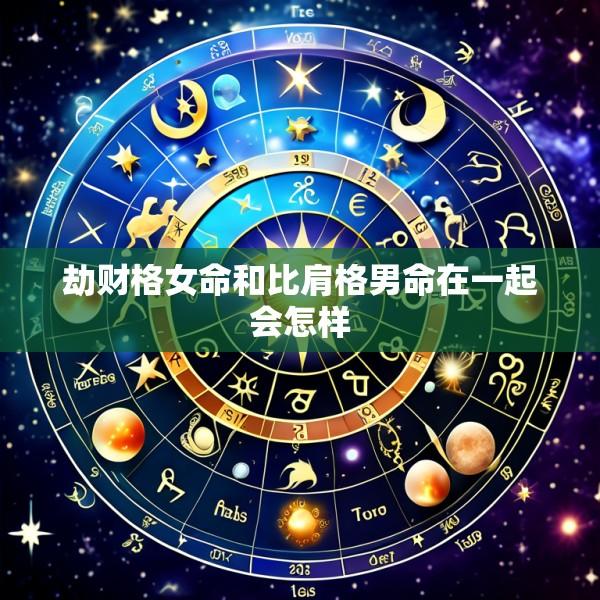 劫财格女命和比肩格男命在一起会怎样