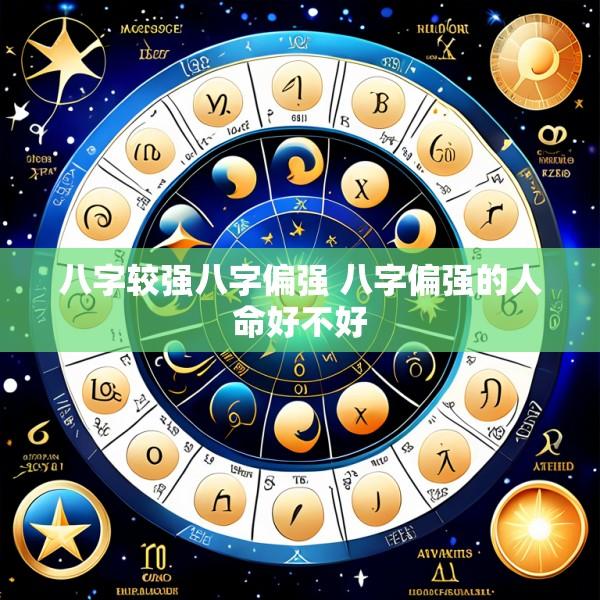 八字较强八字偏强 八字偏强的人命好不好