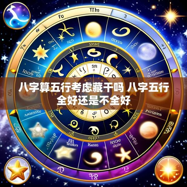 八字算五行考虑藏干吗 八字五行全好还是不全好