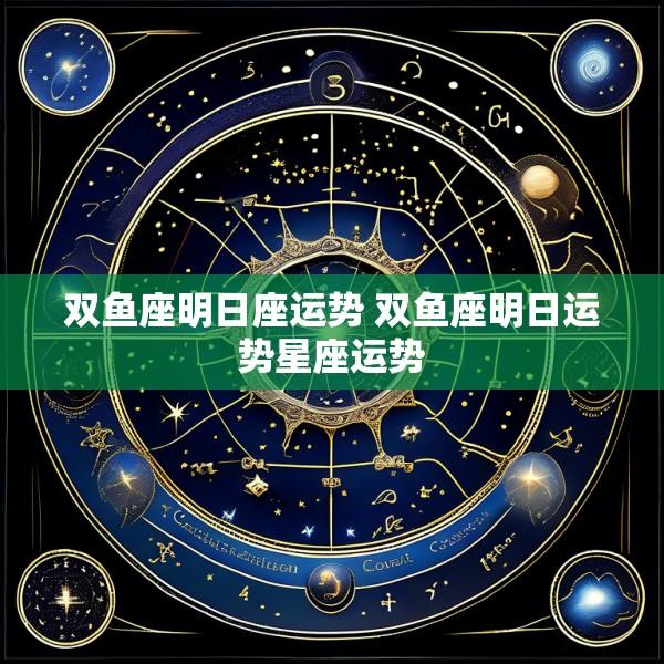 双鱼座明日座运势 双鱼座明日运势星座运势
