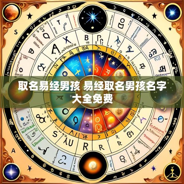 取名易经男孩 易经取名男孩名字大全免费