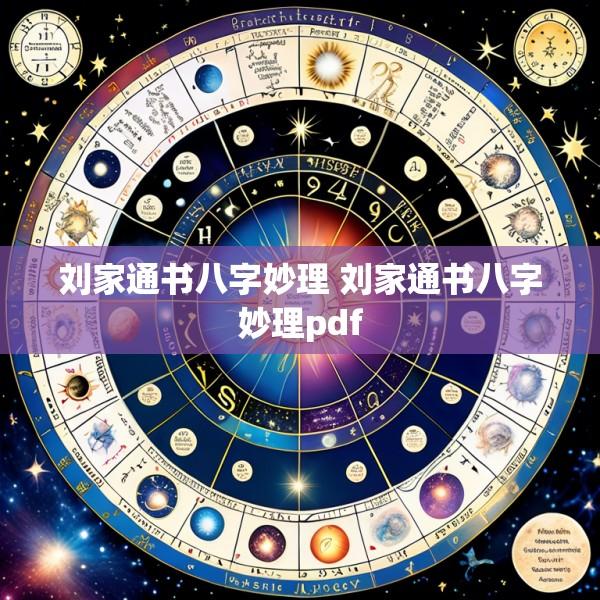 刘家通书八字妙理 刘家通书八字妙理pdf