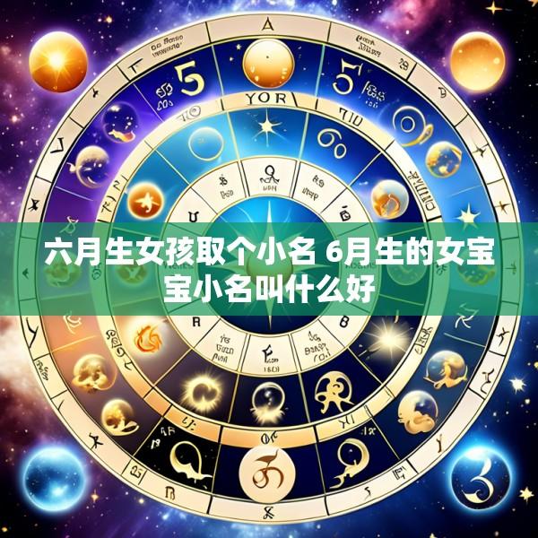 六月生女孩取个小名 6月生的女宝宝小名叫什么好