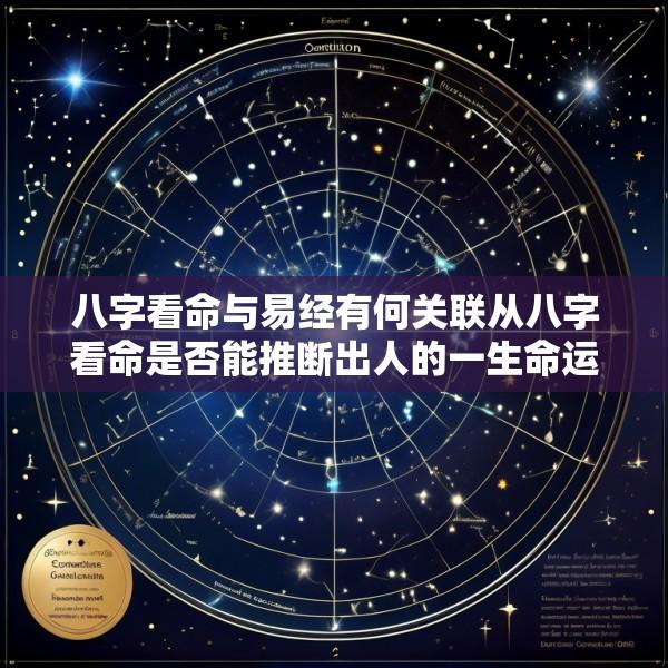八字看命与易经有何关联从八字看命是否能推断出人的一生命运