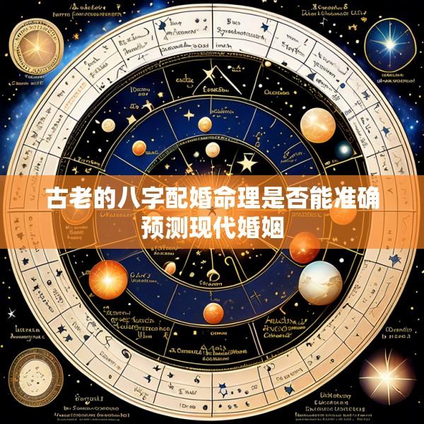 古老的八字配婚命理是否能准确预测现代婚姻