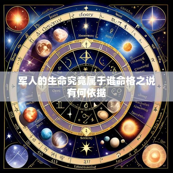 军人的生命究竟属于谁命格之说有何依据