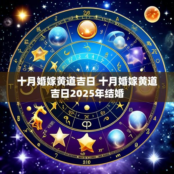 十月婚嫁黄道吉日 十月婚嫁黄道吉日2025年结婚