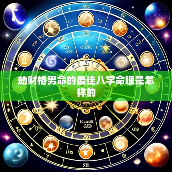 劫财格男命的最佳八字命理是怎样的