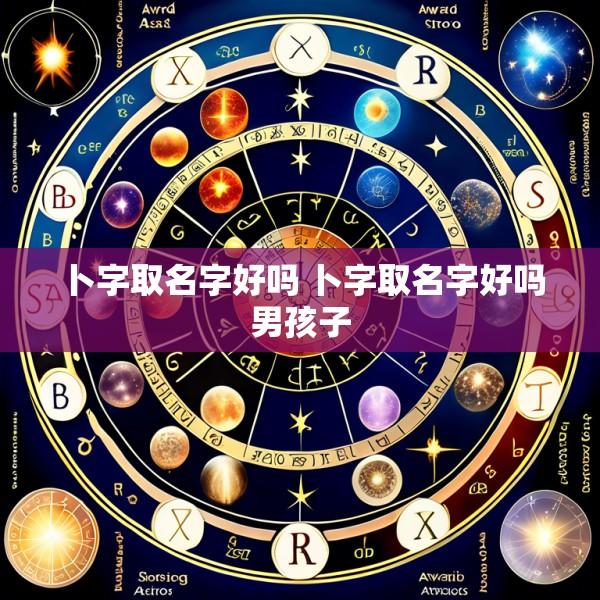 卜字取名字好吗 卜字取名字好吗男孩子