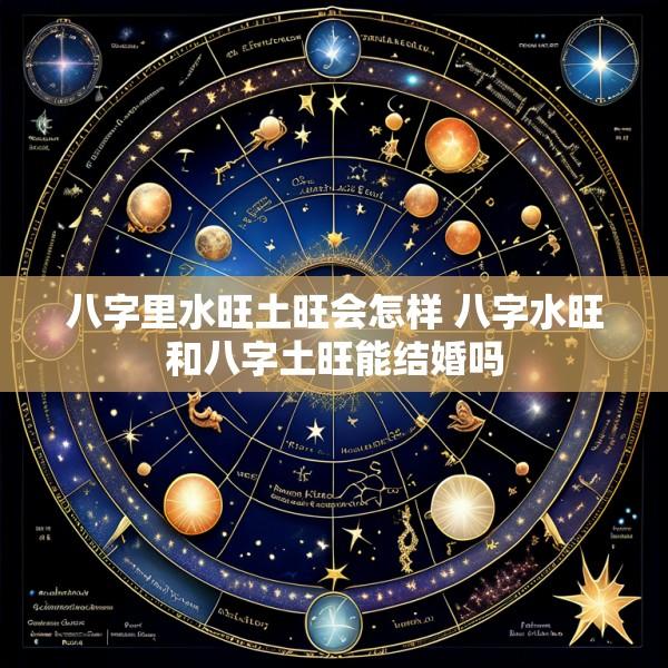 八字里水旺土旺会怎样 八字水旺和八字土旺能结婚吗