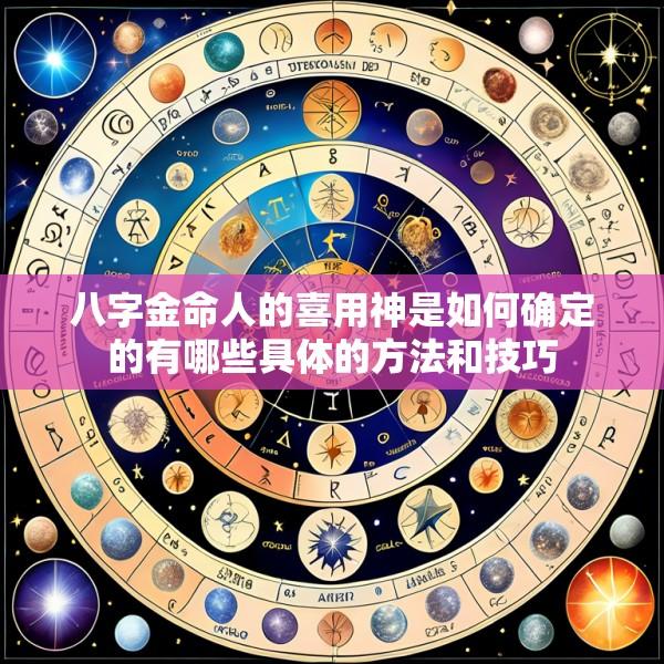 八字金命人的喜用神是如何确定的有哪些具体的方法和技巧