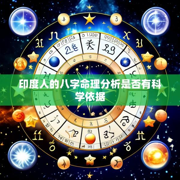 印度人的八字命理分析是否有科学依据