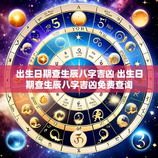 出生日期查生辰八字吉凶 出生日期查生辰八字吉凶免费查询