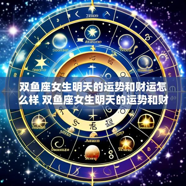 双鱼座女生明天的运势和财运怎么样 双鱼座女生明天的运势和财运怎么样呀