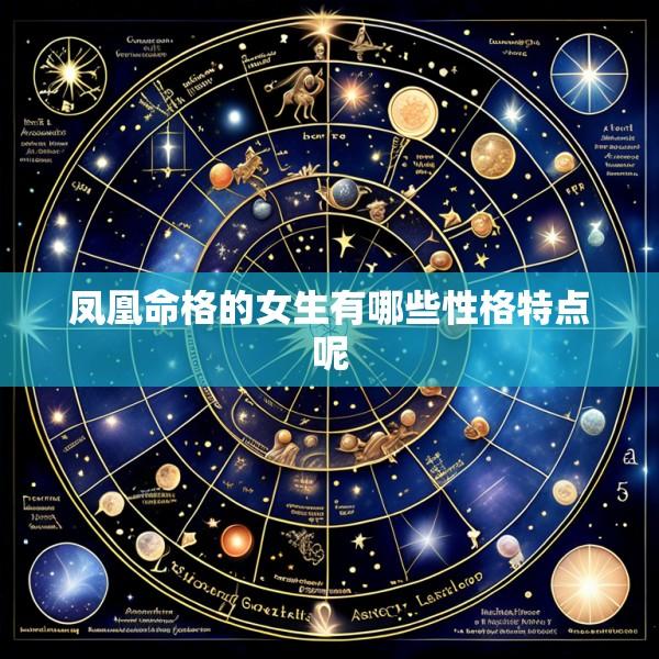 凤凰命格的女生有哪些性格特点呢