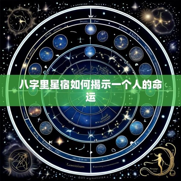八字里星宿如何揭示一个人的命运
