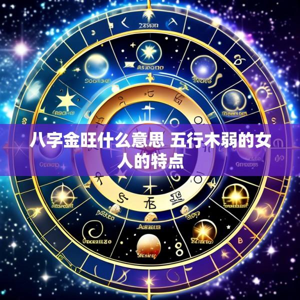 八字金旺什么意思 五行木弱的女人的特点