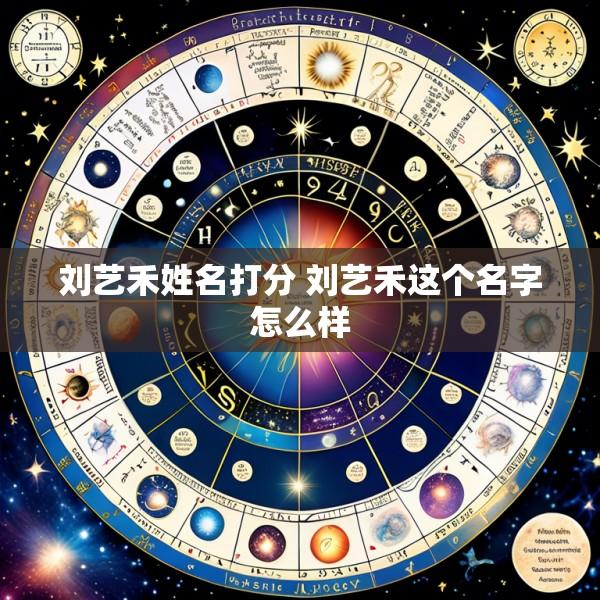 刘艺禾姓名打分 刘艺禾这个名字怎么样