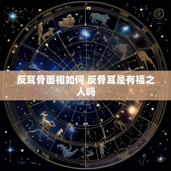 反耳骨面相如何 反骨耳是有福之人吗