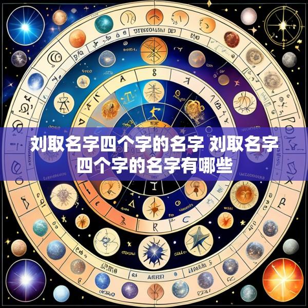 刘取名字四个字的名字 刘取名字四个字的名字有哪些