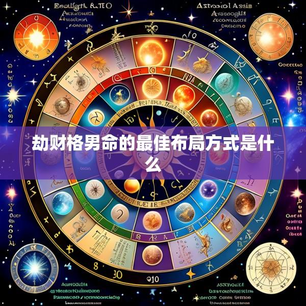 劫财格男命的最佳布局方式是什么