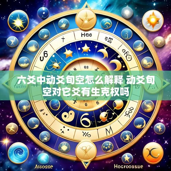 六爻中动爻旬空怎么解释 动爻旬空对它爻有生克权吗