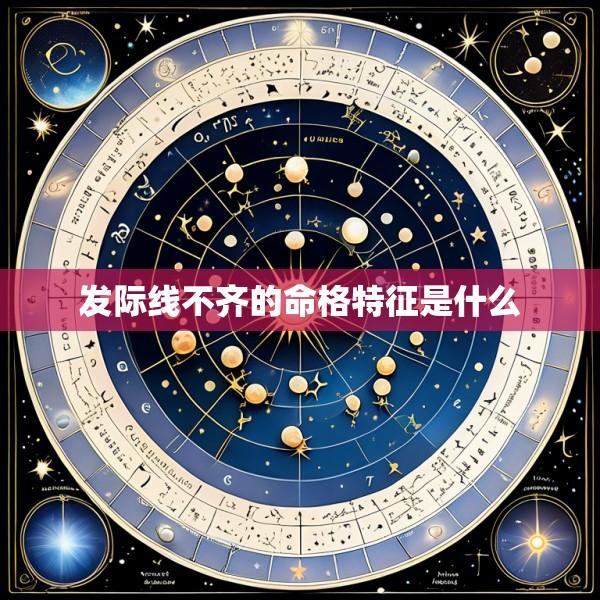 发际线不齐的命格特征是什么