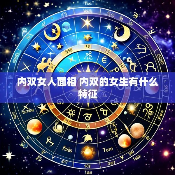 内双女人面相 内双的女生有什么特征