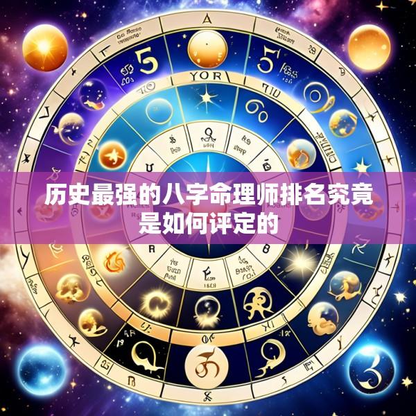 历史最强的八字命理师排名究竟是如何评定的