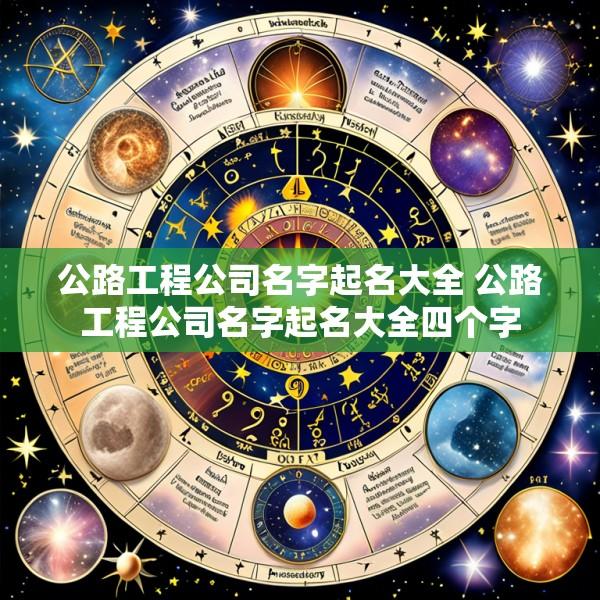 公路工程公司名字起名大全 公路工程公司名字起名大全四个字