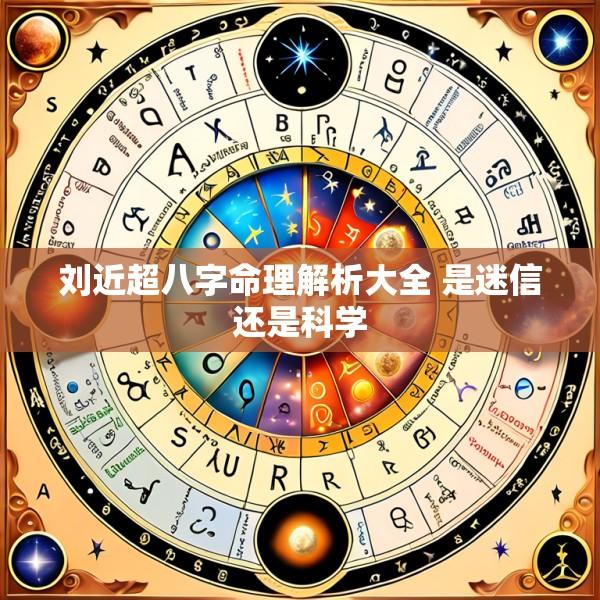 刘近超八字命理解析大全 是迷信还是科学