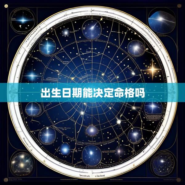 出生日期能决定命格吗