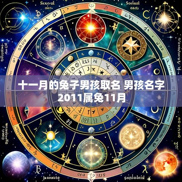 十一月的兔子男孩取名 男孩名字2011属兔11月
