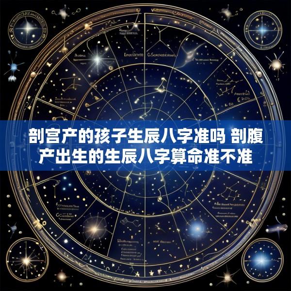 剖宫产的孩子生辰八字准吗 剖腹产出生的生辰八字算命准不准
