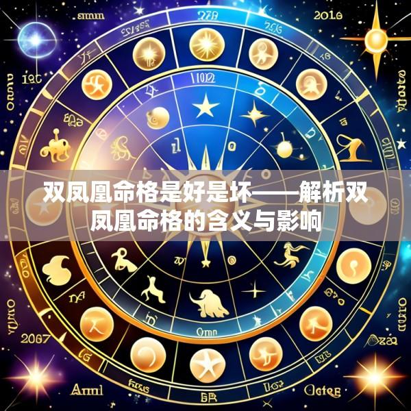 双凤凰命格是好是坏——解析双凤凰命格的含义与影响