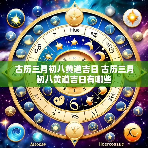 古历三月初八黄道吉日 古历三月初八黄道吉日有哪些
