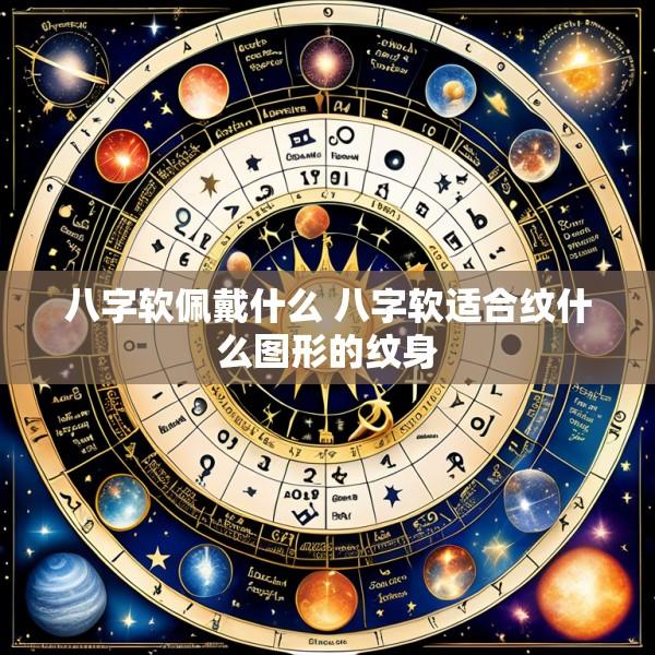 八字软佩戴什么 八字软适合纹什么图形的纹身