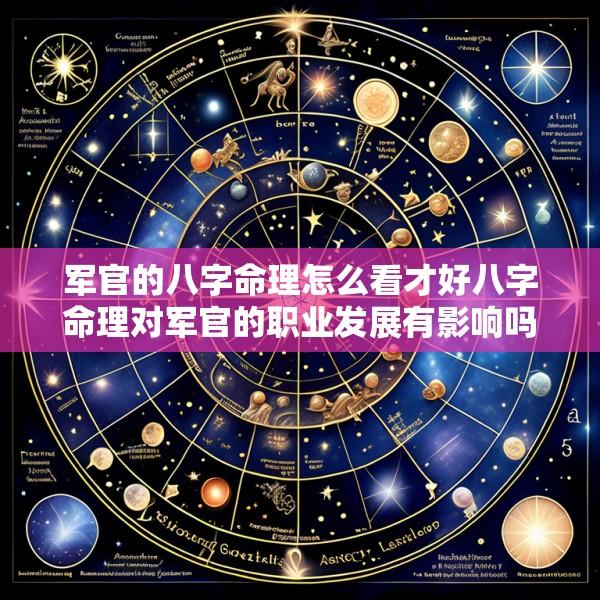 军官的八字命理怎么看才好八字命理对军官的职业发展有影响吗