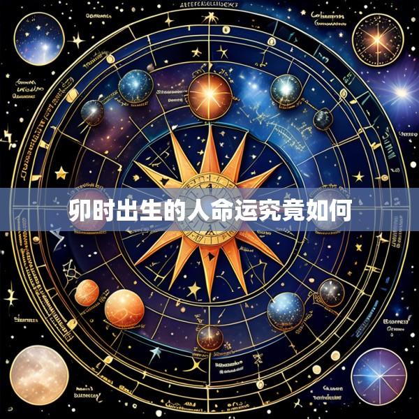 卯时出生的人命运究竟如何