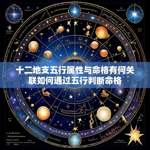十二地支五行属性与命格有何关联如何通过五行判断命格