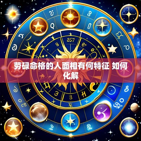 劳碌命格的人面相有何特征 如何化解