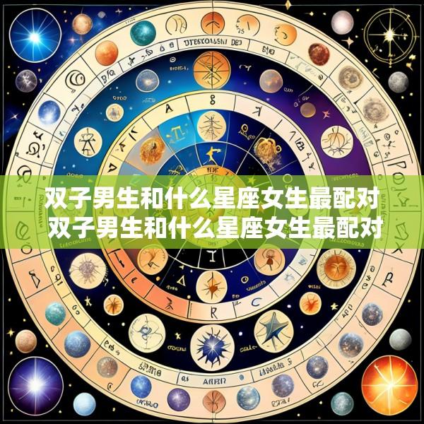 双子男生和什么星座女生最配对 双子男生和什么星座女生最配对呢