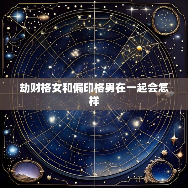 劫财格女和偏印格男在一起会怎样