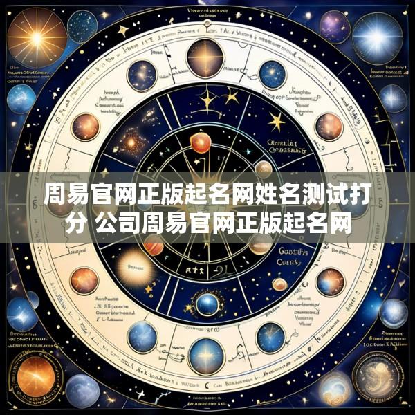 周易官网正版起名网姓名测试打分 公司周易官网正版起名网