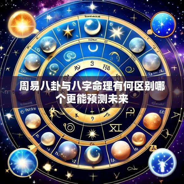周易八卦与八字命理有何区别哪个更能预测未来