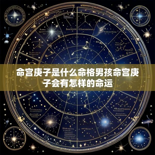 命宫庚子是什么命格男孩命宫庚子会有怎样的命运