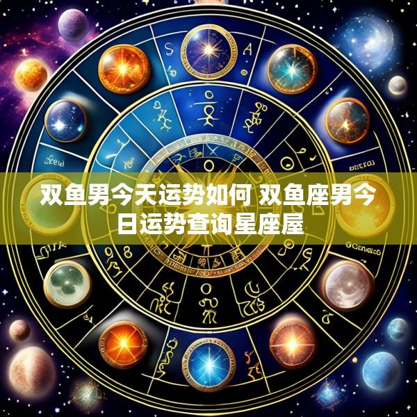 双鱼男今天运势如何 双鱼座男今日运势查询星座屋