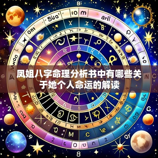 凤姐八字命理分析书中有哪些关于她个人命运的解读