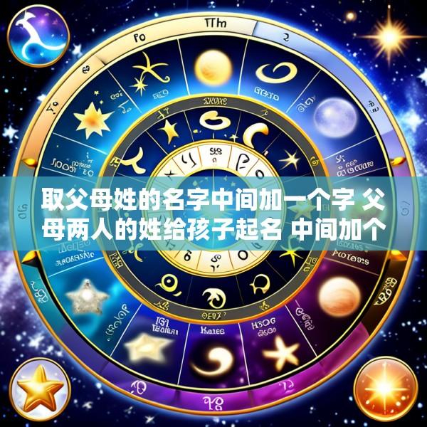 取父母姓的名字中间加一个字 父母两人的姓给孩子起名 中间加个字
