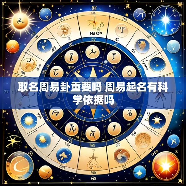 取名周易卦重要吗 周易起名有科学依据吗